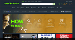 Desktop Screenshot of gamexchange.co.uk